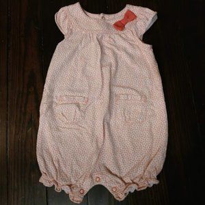 Carter's Floral Snap-Up Romper 12M